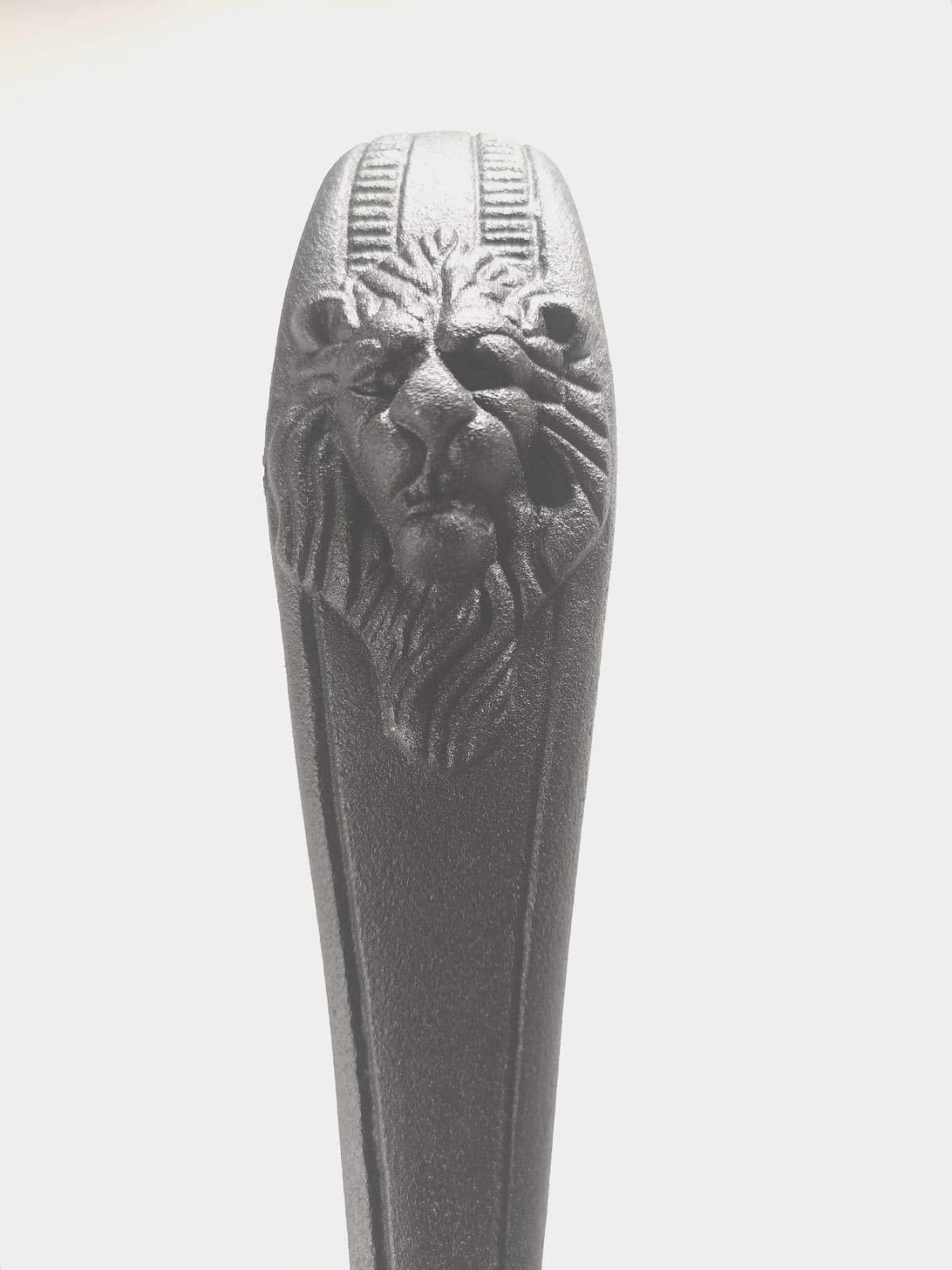 Lion Head Door Pull Handle With Black Color and Iron Material