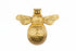 B&M - Solid Brass Bumble Bee Door Knocker Polished Brass Supplied with Matching Fixing Screws