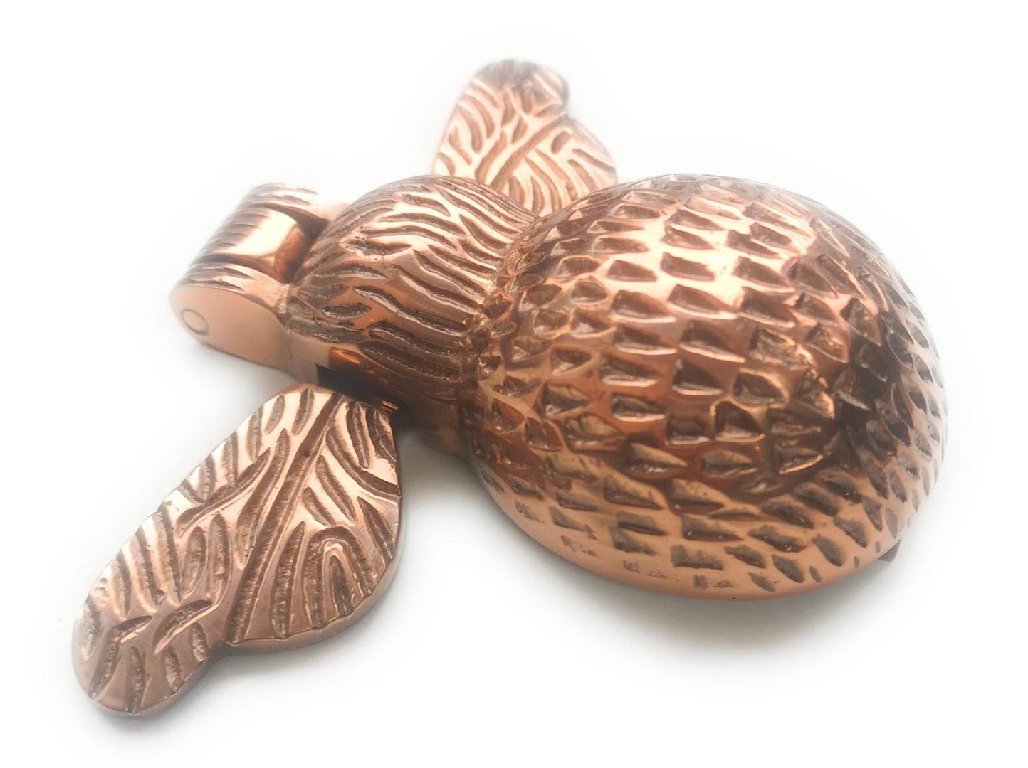 B&M - Bumblee Bee Front Door Knocker Antique Copper High Quality Cast Iron Supplied with Fixing Screws