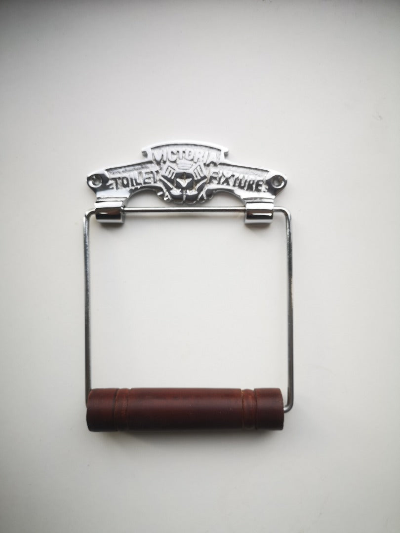 Victoria Toilet Roll Holder - Chrome Polish