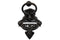 Antique Black Angel Cherubs Door Knocker - Large (7'' width x 10'' height )