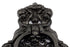 Antique Black Angel Cherubs Door Knocker - Large (7'' width x 10'' height )