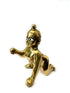 B&M| Brass Krishna Laddu Gopal Kanha Makhan Chor (Laddu Gopal) 5.5 cm