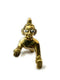 B&M| Brass Krishna Laddu Gopal Kanha Makhan Chor (Laddu Gopal) 5.5 cm