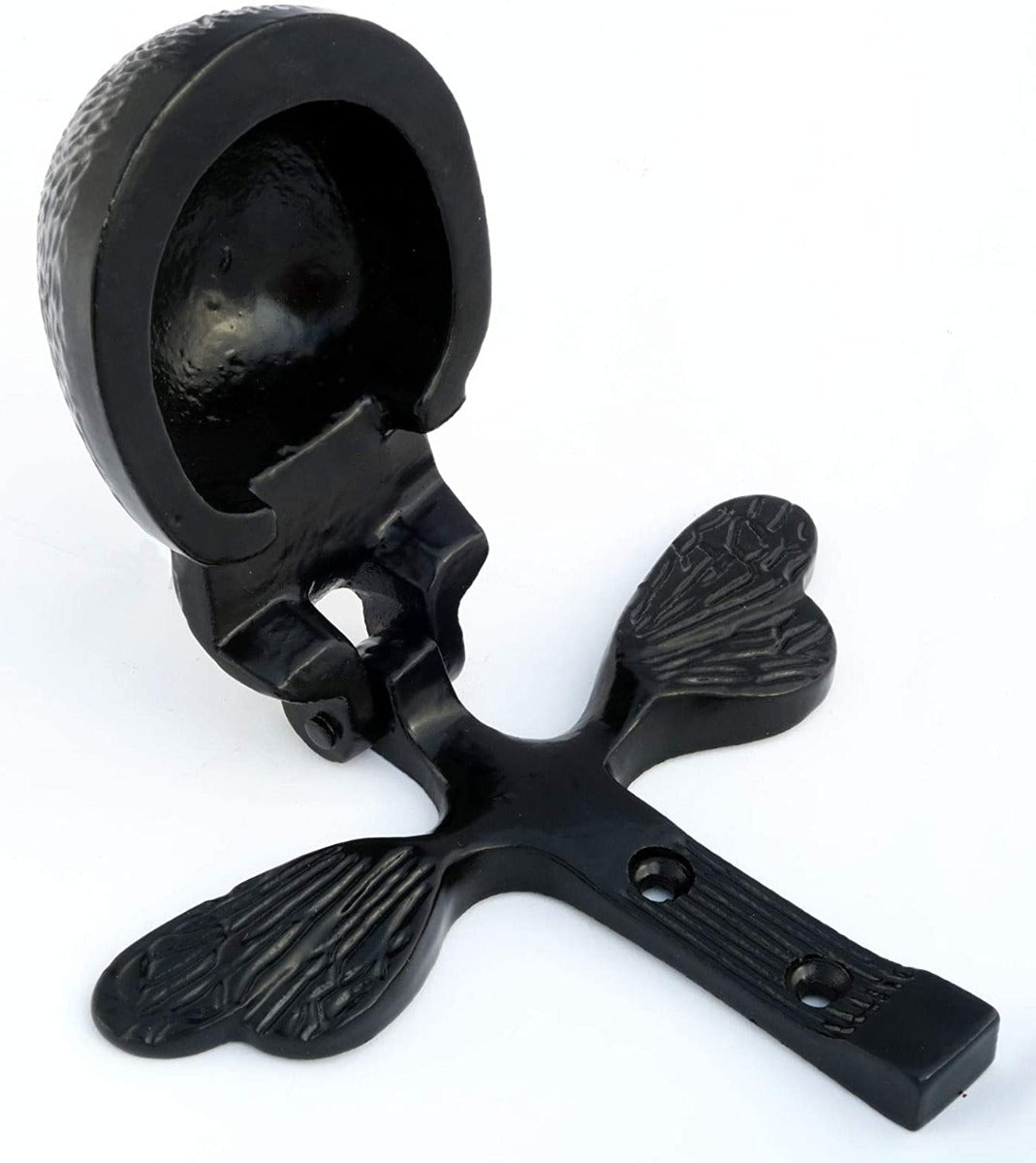 Bumble Bee Door Knocker Cast Iron Black