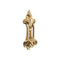 Solid Brass Federation Door Knocker - Polished Brass