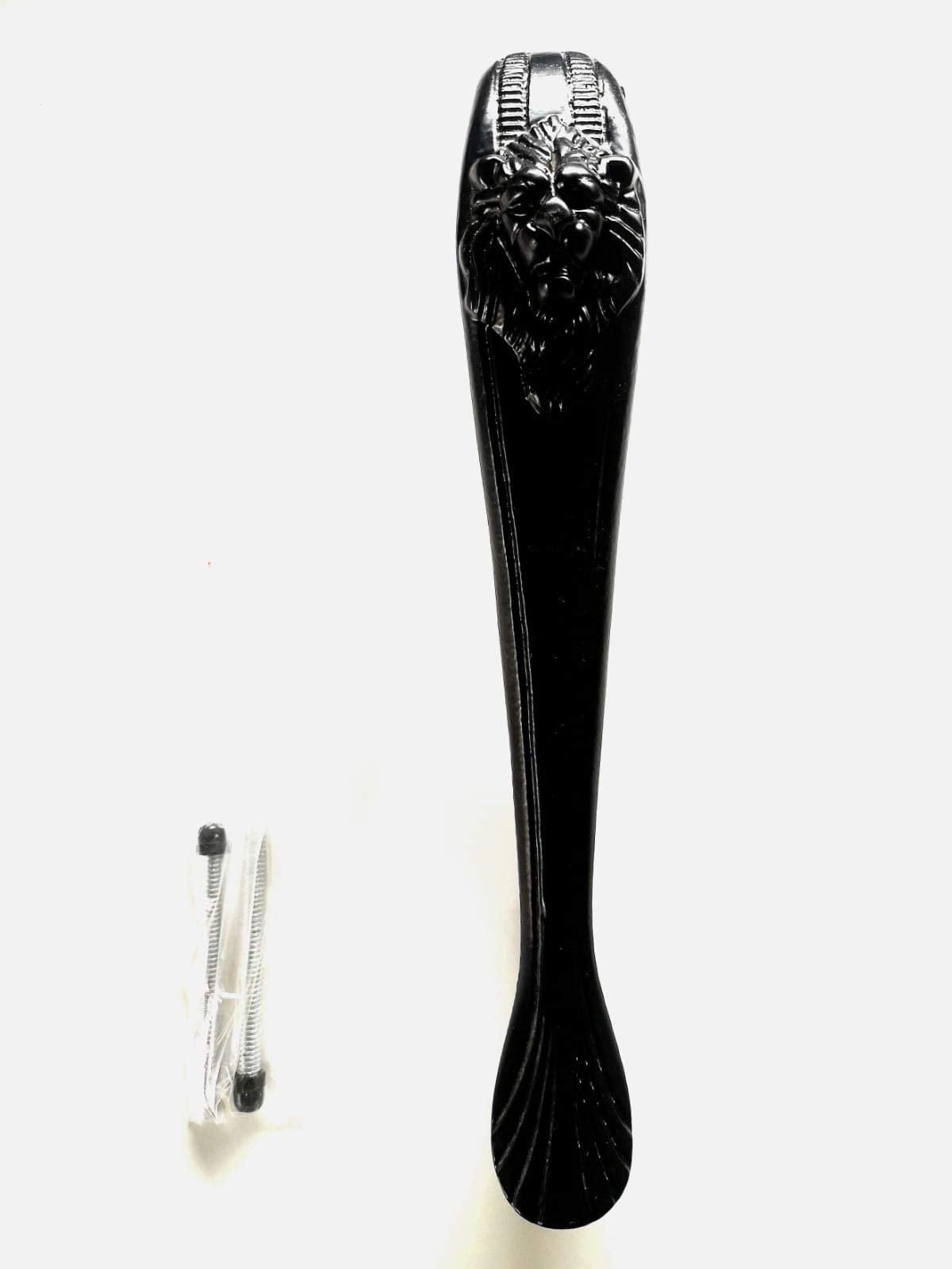 Lion Head Door Pull Handle With Black Color and Iron Material