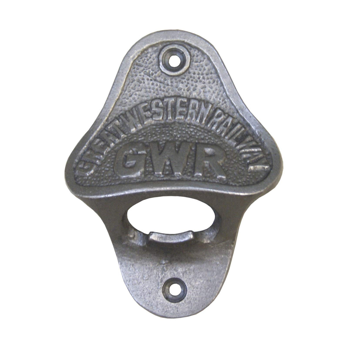 Wall Mounted Vintage Bottle Opener Antique Cast Iron - Great Western Railway