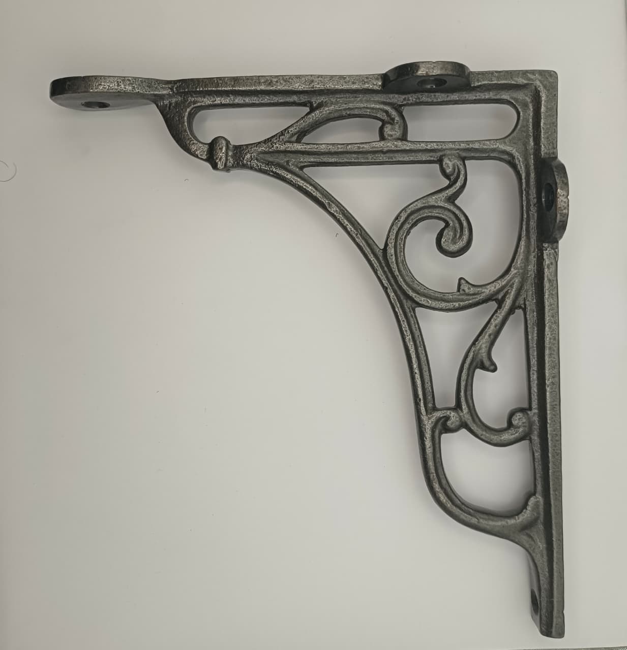 VICTORIAN SCROLL SHELF BRACKETS 7x7.5 INCH BRACKET CAST IRON