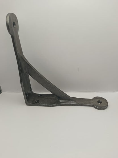 IRON PENNY END SHELF BRACKET 6x6 INCH BRACKET ANTIQUE IRON (Pair)