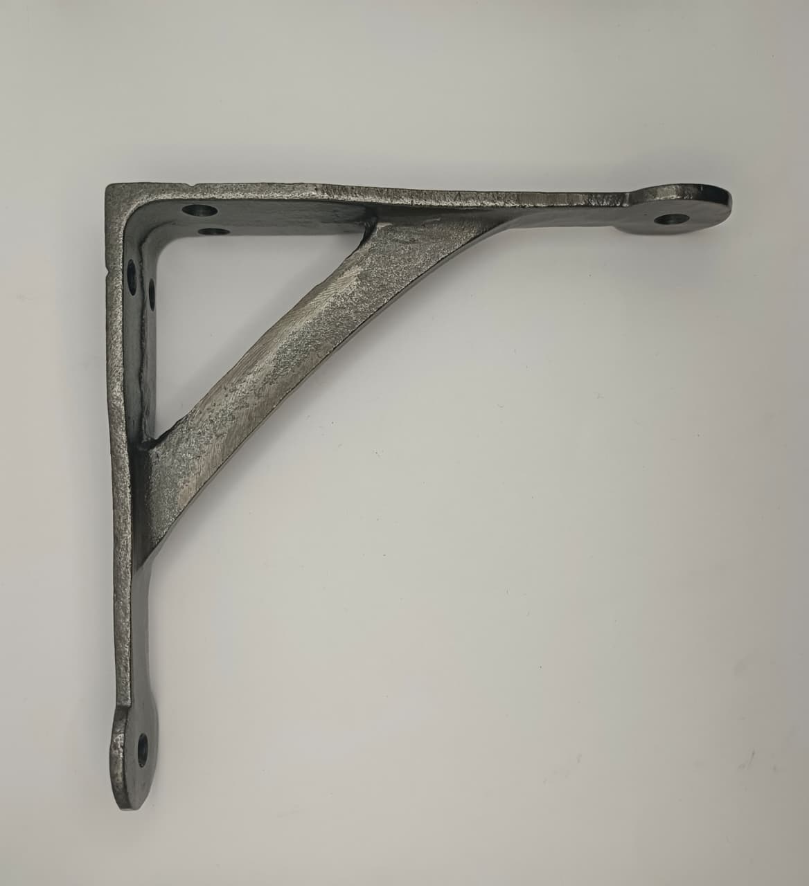 IRON PENNY END SHELF BRACKET 6x6 INCH BRACKET ANTIQUE IRON (Pair)