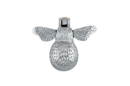 Solid Brass Polished Chrome Bumble Bee Door Knocker