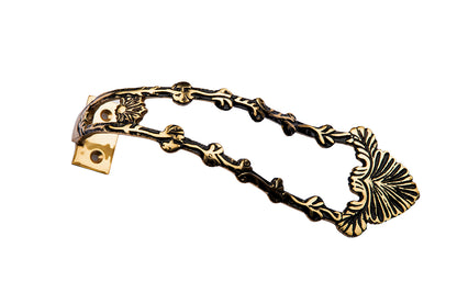 Antique Brass Curtain Tie back Hold Back Vintage Curtain Sweep Home Decoration