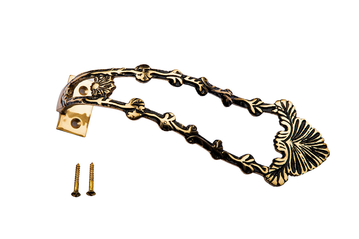 Antique Brass Curtain Tie back Hold Back Vintage Curtain Sweep Home Decoration