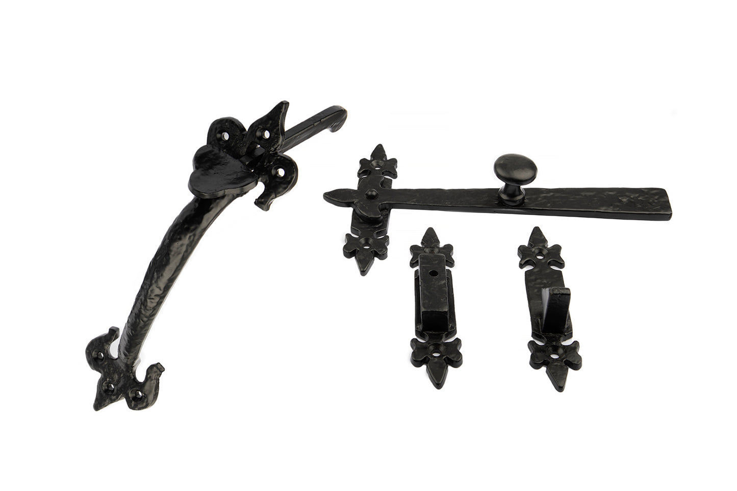 FLEUR DE LYS SUFFOCK THUMB LATCH