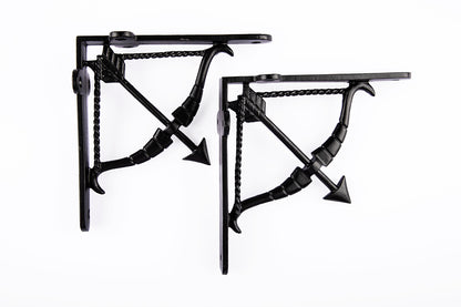 Arrow bracket Black 7''x9''
