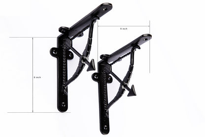 Arrow bracket Black 7''x9''