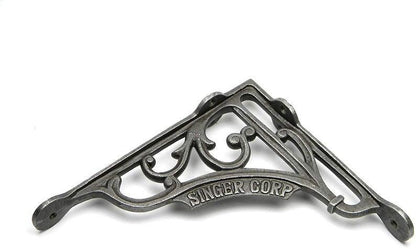 7x8 Shelf Brackets Singer Corp Antique Cast Iron - pair