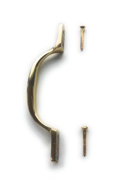 SASH PULL HANDLE POLISHED BRASS - 5 inch (Pack of 3)