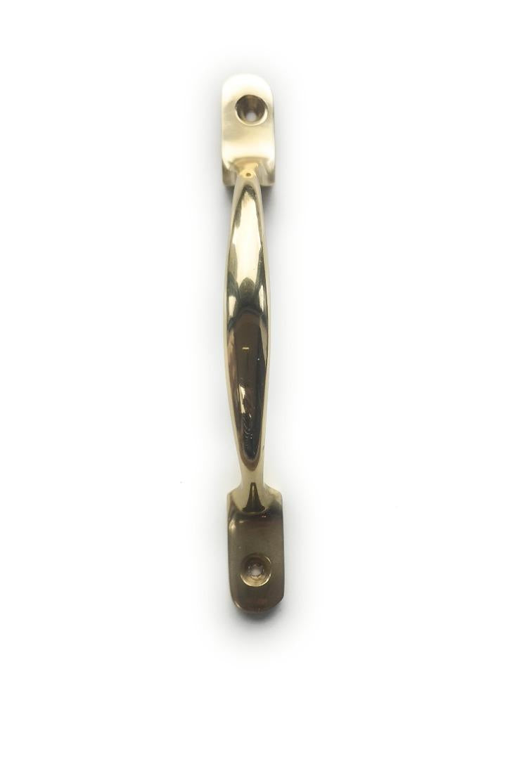 SASH PULL HANDLE POLISHED BRASS - 5 inch (Pack of 3)