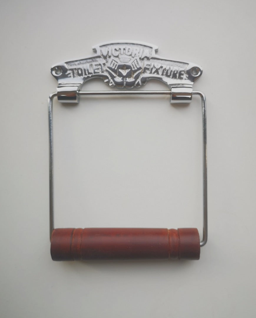 Victoria Toilet Roll Holder - Chrome Polish