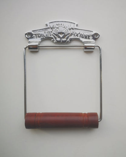Victoria Toilet Roll Holder - Chrome Polish