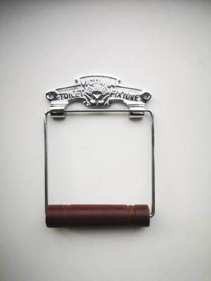 Victoria Toilet Roll Holder - Chrome Polish