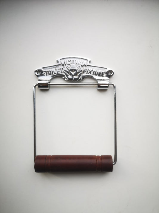 Victoria Toilet Roll Holder - Chrome Polish