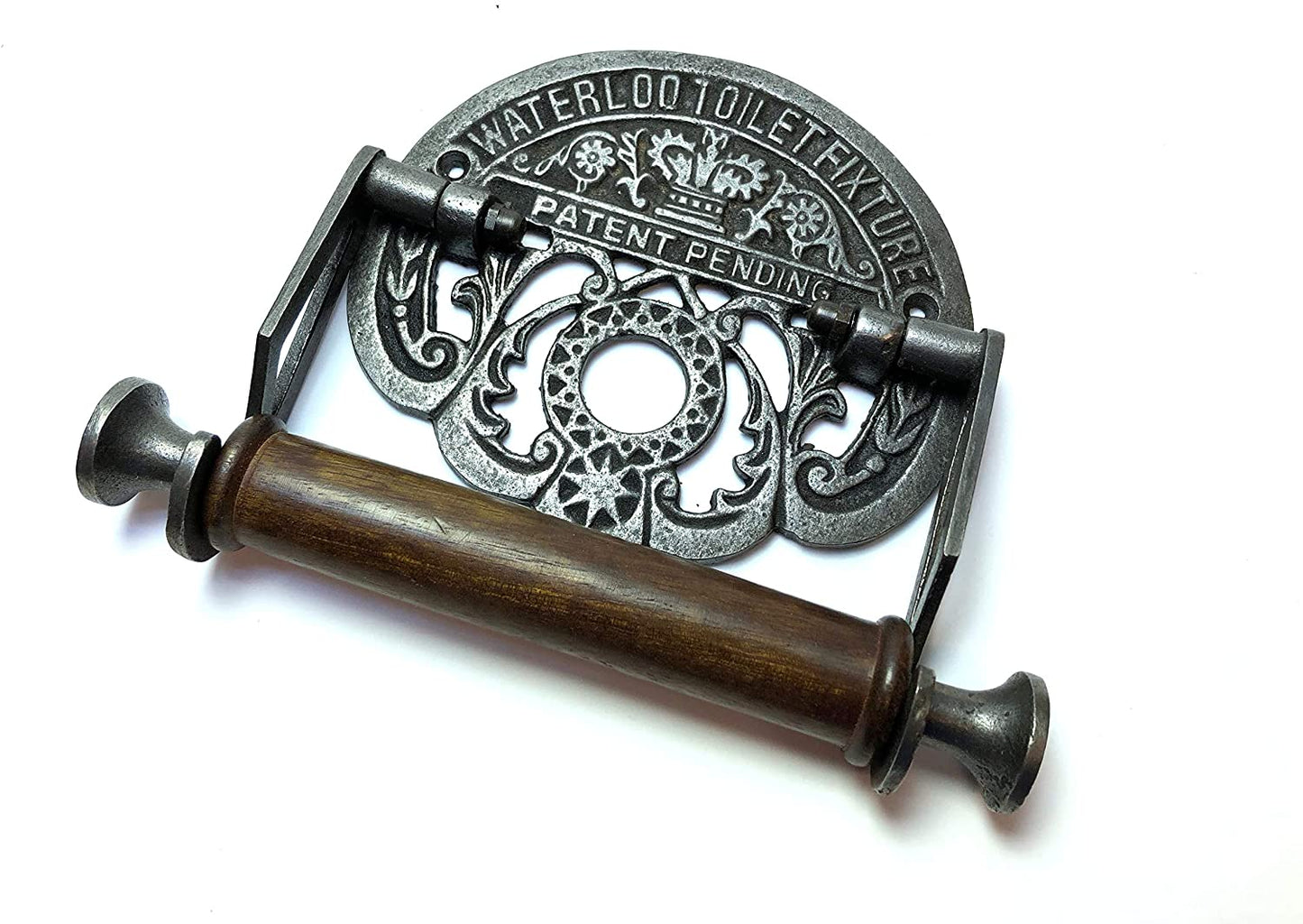 Waterloo Toilet Roll Holder - Antique Iron unique accessory design for your bathroom
