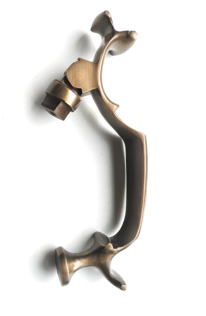 Solid Brass Doctor Door Knocker 8'' Supplied with Fixing Bolts (200x65)
