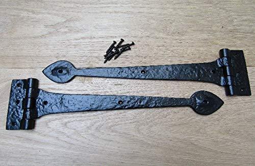 Spear Hinge Black Antique 15'' (Black Antique)
