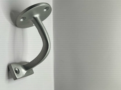 Square Handrail Bracket SAA Finish, Size 2.5