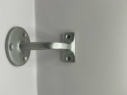 Square Handrail Bracket SAA Finish, Size 2.5