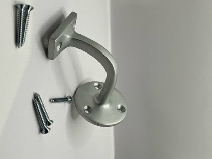 Square Handrail Bracket SAA Finish, Size 2.5