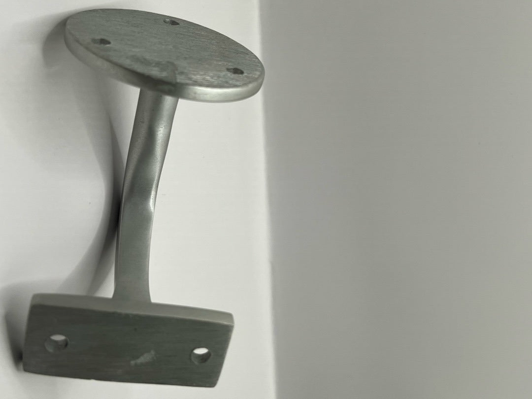 Square Handrail Bracket SAA Finish, Size 2.5