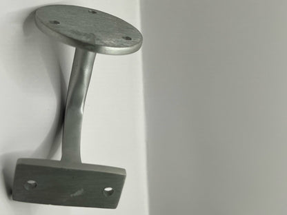 Square Handrail Bracket SAA Finish, Size 2.5