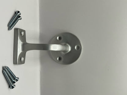 Square Handrail Bracket SAA Finish, Size 2.5