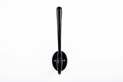 Antique Black Industrial Hook - Cast Iron 5''  - Set of 3