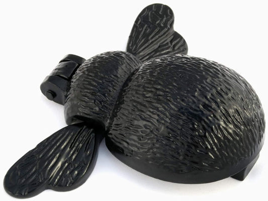 Bumble Bee Door Knocker Cast Iron Black