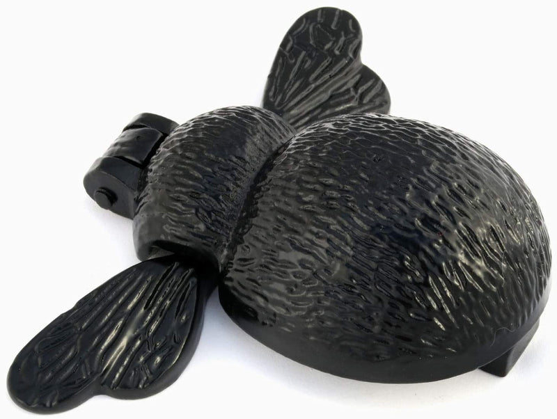 Bumble Bee Door Knocker Cast Iron Black