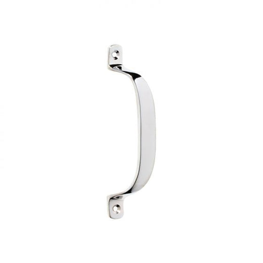 Solid Brass Cabinet PULLS Offset Pull Handle-Chrome Polished 100 MM